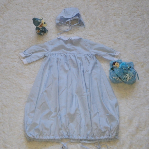 👶🏾Carriage Boutique 2pc Boy Christianing Gown - Picture 4 of 5